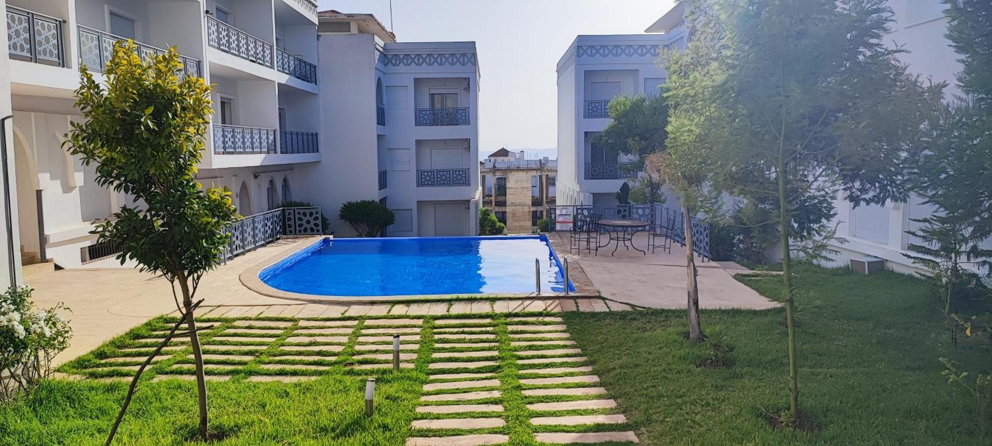Magnifique Appartement De Standing A Tanger Avec Vue Sur Mer Et Acces Piscine Экстерьер фото